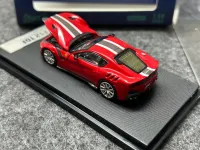 Stance Hunters (SH) 1:64 Ferrari F12 TDF Red with Racing Stripes 🔴