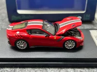 Stance Hunters (SH) 1:64 Ferrari F12 TDF Red with Racing Stripes 🔴