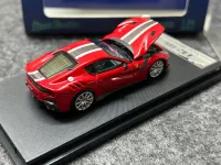 Stance Hunters (SH) 1:64 Ferrari F12 TDF Red with Racing Stripes 🔴