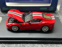 Stance Hunters (SH) 1:64 Ferrari F12 TDF Red with Racing Stripes 🔴