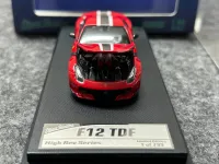 Stance Hunters (SH) 1:64 Ferrari F12 TDF Red with Racing Stripes 🔴