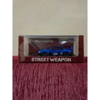Street Weapon 1:64 LBWK ER34 Openable Hood Edition Metallic Blue