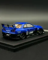 Street Weapon 1:64 LBWK ER34 Openable Hood Edition Metallic Blue
