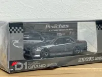 Mortal 1:64 Nissan Skyline GTR ER34 "BLITZ D1 K5-660R 2002" Gray Livery