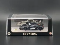 CM Model 1:64 Ferrari 488 LBWK Widebody Matte Black