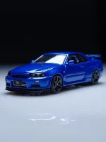 Focal Horizon 1:64 Nissan Skyline GT-R R34 Blue