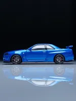 Focal Horizon 1:64 Nissan Skyline GT-R R34 Blue
