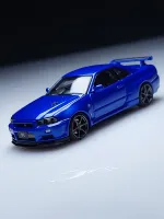 Focal Horizon 1:64 Nissan Skyline GT-R R34 Blue