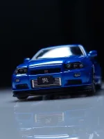 Focal Horizon 1:64 Nissan Skyline GT-R R34 Blue