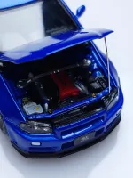 Focal Horizon 1:64 Nissan Skyline GT-R R34 Blue