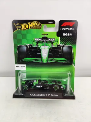 Hot Wheels Premium F1 - KICK Sauber F1 Team #24 New 2025