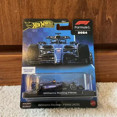 Hot Wheels Premium NEW 2025 Formula 1 '24 Williams Racing #23
