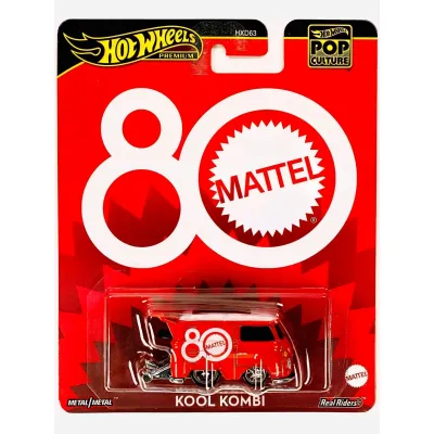 2025 Hot Wheels 80th Anniversary Mattel Kool Kombi Premium Pop Culture Van