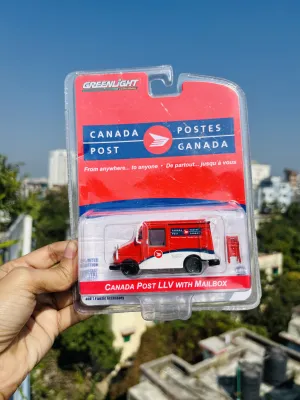 Exclusive Greenlight Canada Post LLV Mailbox Die-Cast Collector's Set