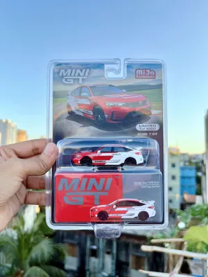 Mini GT Mijo Exclusive 2023 Honda Civic Type-R Pace Car Red White #686