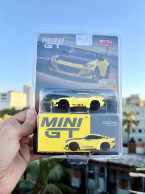Mini GT Nissan Z Pandem Ikazuchi Yellow Mijo Exclusives