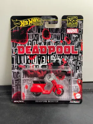 2025 Hot Wheels Premium Marvel Deadpool Scooter