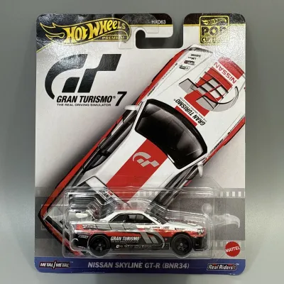 Premium Hot Wheels Nissan Skyline GT-R BNR34 - Gran Turismo 7