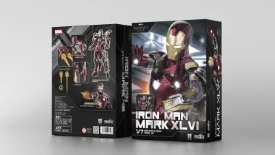 FondJoy 1/7 Marvel Iron Man Mark XLVI MK46 Assembly Model Kit