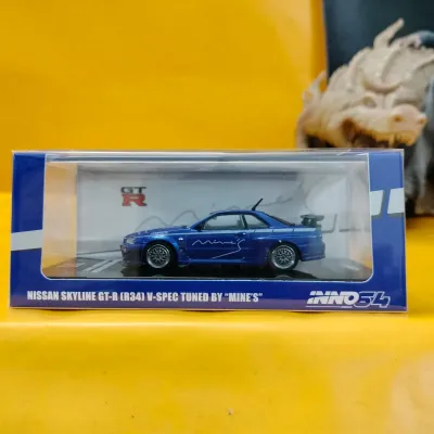 Inno64 Nissan Skyline GT-R R34 V-Spec Tuned 1/64