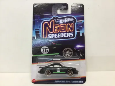 2025 HOT WHEELS NEON SPEEDERS PORSCHE 934 TURBO RSR - 6/8 , BLACK