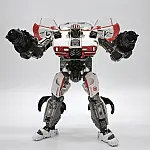 BAIWEI TW-1033B White Warrior Dropkick For Transformable toy model