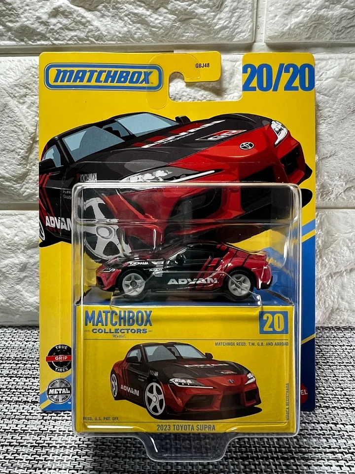 2025 Matchbox Collectors 2023 Toyota Supra 1:64 Diecast Car #20/20 Advan hover