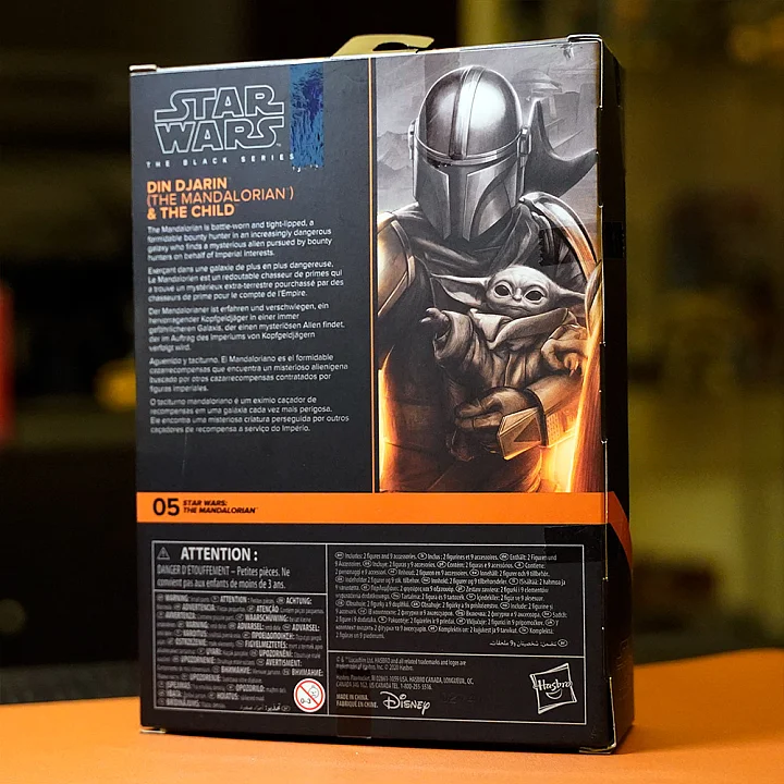 Hasbro Black Series – Din Djarin & The Child (Grogu) hover