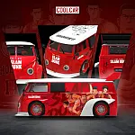 Cool Car 1:64 Volkswagen T1 - Slam Dunk Livery