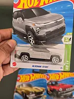 Hot Wheels Chevrolet Silverado EV RST - Grey (Imported)