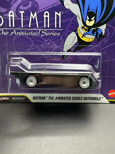 Hot Wheels Premium 2025 Pop Culture Batman The Animated Series Batmobile hover