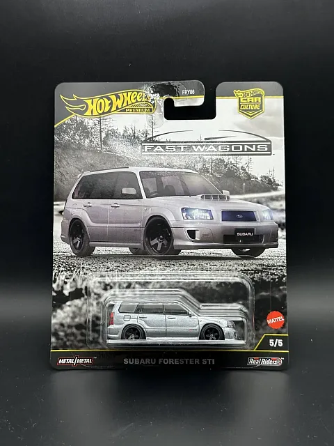 HOT WHEELS - SUBARU FORESTER STI (2025) - CAR CULTURE FAST WAGONS 5/5