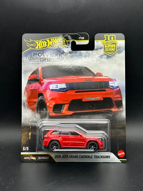 HOT WHEELS - 2019 JEEP GRAND CHEROKEE TRACKHAWK (2026) - HW CAR CULTURE POWER TRIP 5/5