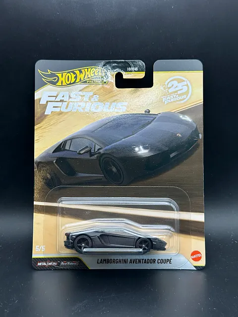 HOT WHEELS - LAMBORGHINI AVENTADOR COUPE (2026) - FAST AND FURIOUS 25TH ANNIVERSARY - MIX 2 - 5/5