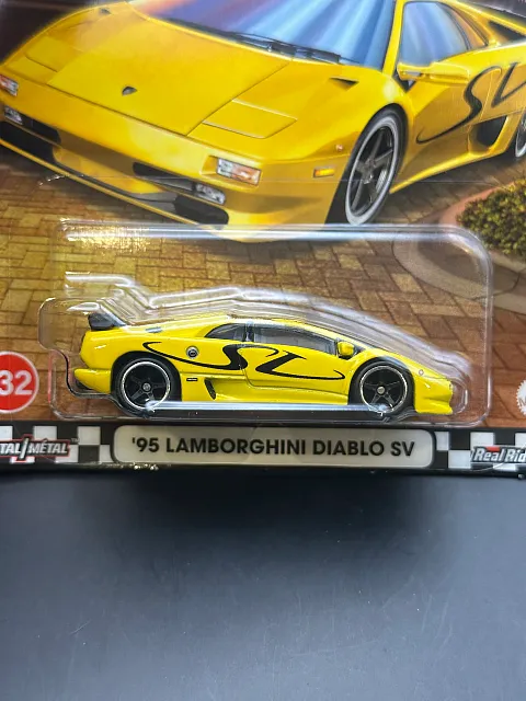 HOT WHEELS - 95 LAMBORGHINI DIABLO SV (2025) - MIX 4 - HW BOULEVARD #132 hover