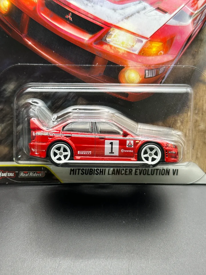 HOT WHEELS - MITSUBISHI LANCER EVOLUTION VI (2026) - CAR CULTURE - THRILL CLIMBERS 3/5 hover