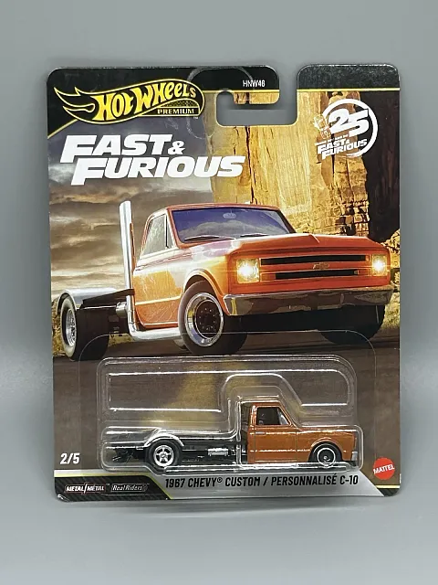 2026 Hot Wheels Premium Fast & furious 1967 Chevy Custom C-10 Furious 7 hover