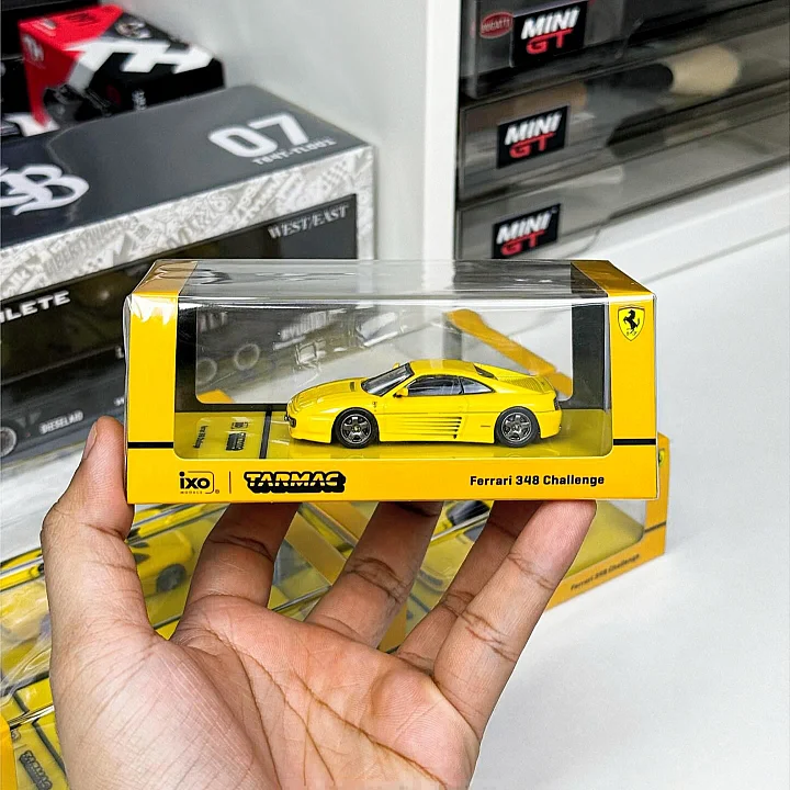 Tarmac Works ROAD64 Yellow Ferrari 348 Challenge
