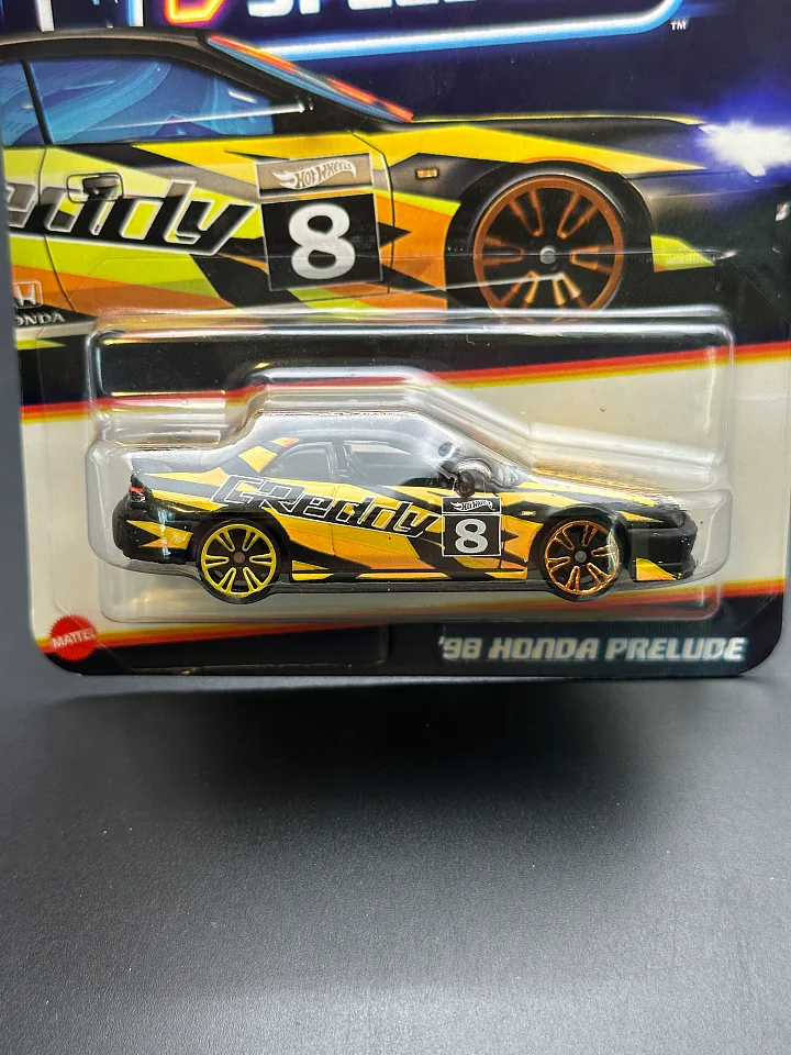 HOT WHEELS - 98 HONDA PRELUDE (2025) - NEON SPEEDERS SERIES 1/8 hover