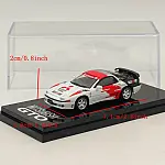 Hobby Japan 1/64 Mitsubishi GTO TWIN TURBO RALLIART White Diecast Model Car