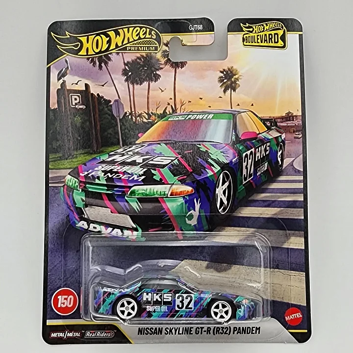 Hot Wheels Premium 2026 Boulevard Nissan Skyline GT-R (R32) Pandem HKS hover