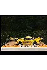 Ultimate Player 1:64 Porsche 964 RWB Yellow Minions Livery