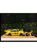 Ultimate Player 1:64 Porsche 964 RWB Yellow Minions Livery