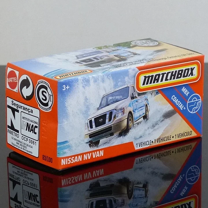 Matchbox 2020 Power Grabs 83/100 Nissan NV Van BOXED SEALED hover