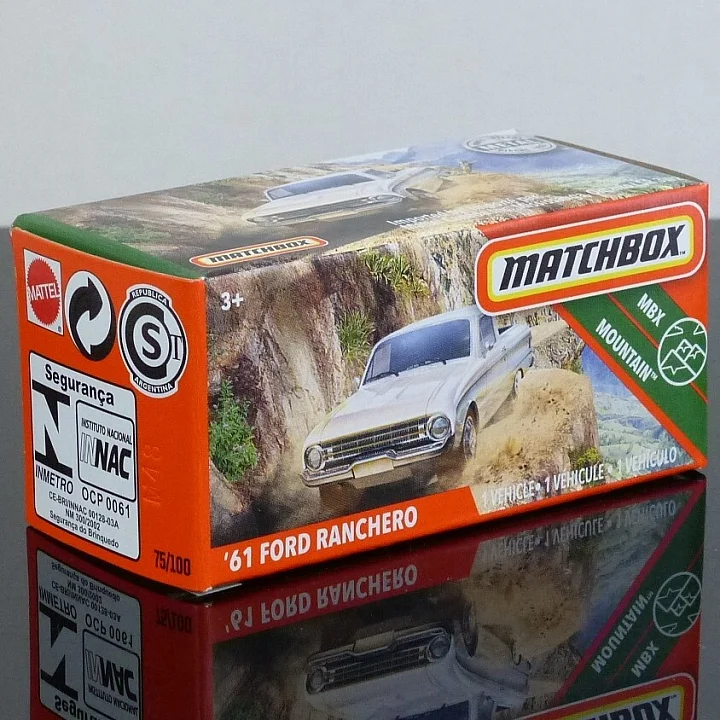 Matchbox 2020 Power Grabs 75/100 '61 Ford Ranchero white BOXED SEALED