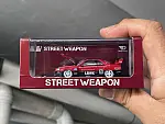 Street Weapon 1:64 LBWK ER34 Openable Hood Edition Metallic Red
