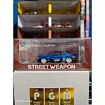 Street Weapon 1:64 LBWK ER34 Openable Hood Edition Metallic Blue