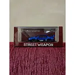 Street Weapon 1:64 LBWK ER34 Openable Hood Edition Metallic Blue