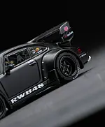 INNO64 1:64 Porsche 964 RWB Widebody Matte Black Diecast