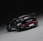 INNO64 1:64 Porsche 964 RWB Widebody Matte Black Diecast